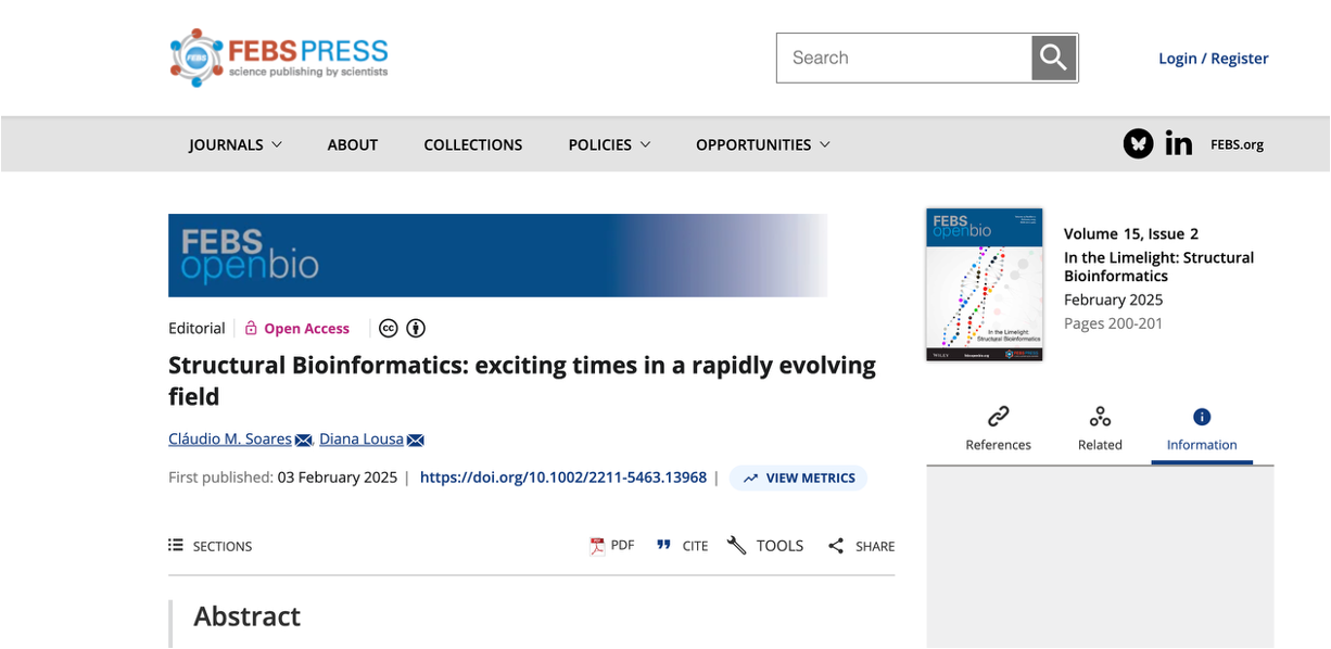 Structural Bioinformatics: exciting times in a rapidly evolving field